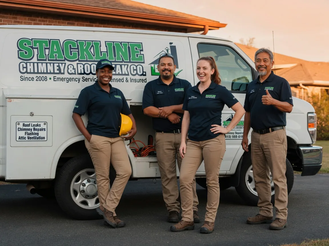 Chimney flashing repair company in Lovejoy, IL